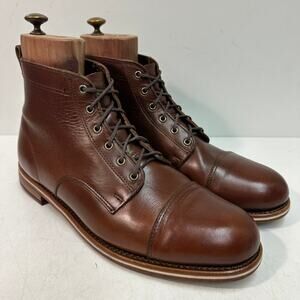 NEW HEELS Rancourt & Co. x Helm Hollis Boot Brown Horween MiUSA 13 D